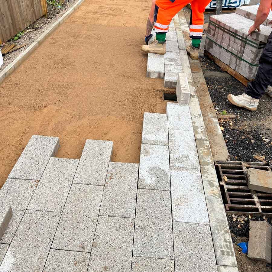Decorative Block Paving in Derby.